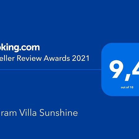 סיטגס Ashram Villa Sunshine מראה חיצוני תמונה