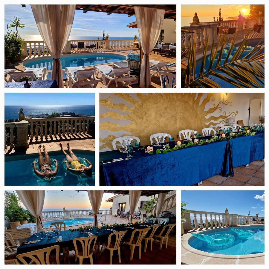 סיטגס Ashram Villa Sunshine מראה חיצוני תמונה
